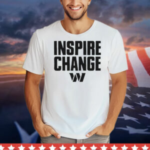 Washington Commanders 2024 inspire change T-Shirt