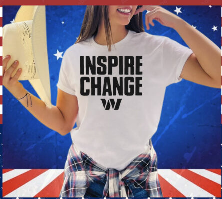 Washington Commanders 2024 inspire change T-Shirt