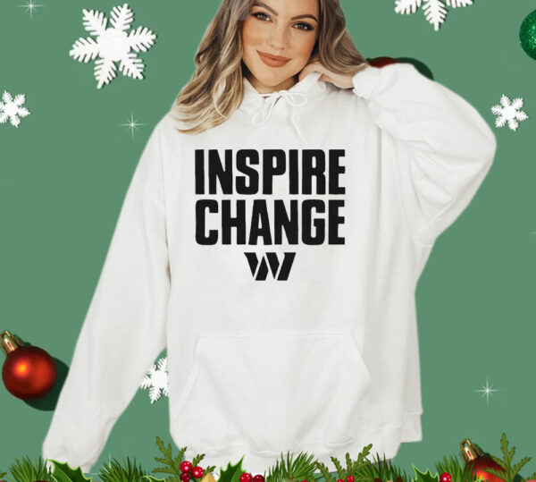 Washington Commanders 2024 inspire change T-Shirt