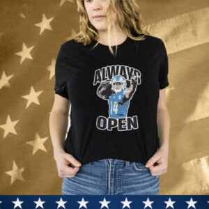 Amon-Ra St. Brown Always Open Detroit Lions T-Shirt