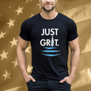 Amon-Ra St. Brown Detroit Lions Just Grit T-Shirt