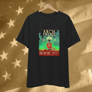 Arch Enemy North American Blood Dynasty 2025 Tour Tour Dates T-Shirt