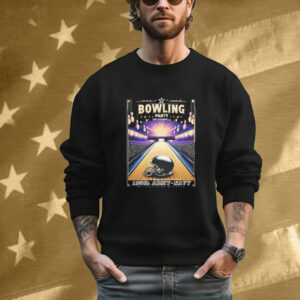 Bowling Party December 13 125th Army Navy Rivalry Game Kickoff Bowlero College Park T-Shirt