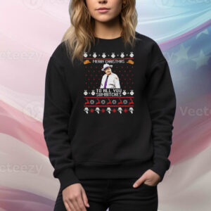 Buford T. Justice Merry Christmas to all you sumbitches Christmas Tee Shirt