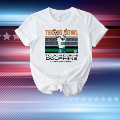 Dan Marino Tecmo Bowl touchdown Miami Dolphins vintage T-Shirt