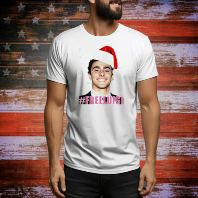 Luigi Mangione #freeluigi Christmas 2024 Tee Shirt