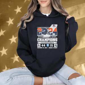 Myrtle Beach Bowl Champions UTSA Roadrunners 2024 Brooks Stadium Tee Shirt