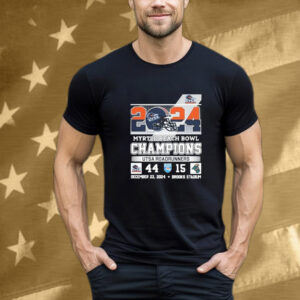 Myrtle Beach Bowl Champions UTSA Roadrunners 2024 Brooks Stadium Tee Shirt