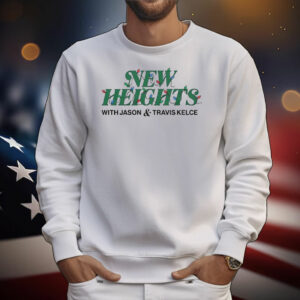 New Heights Podcast with Jason and Travis Kelce holiday Christmas light T-Shirt