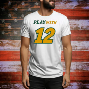 North Dakota State Bison play with 12 Tee Shirt