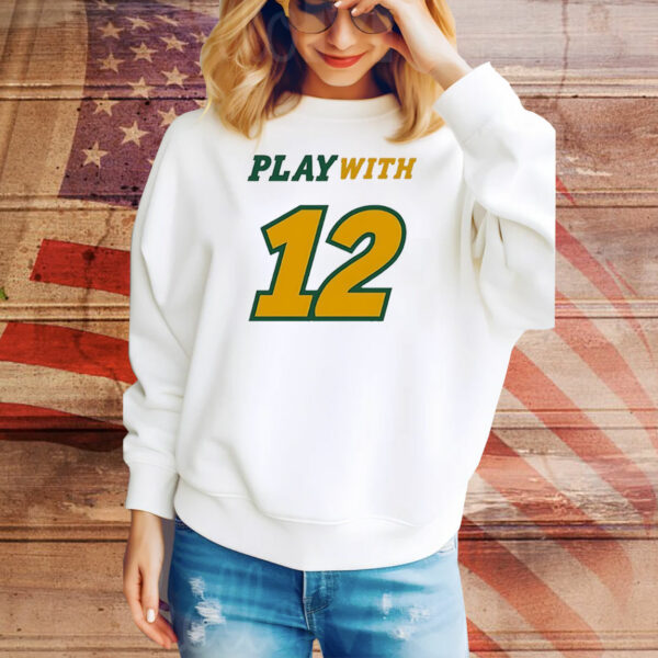 North Dakota State Bison play with 12 Tee Shirt