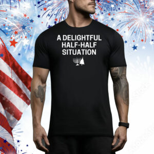 Official a delightful half-half situation Tee Shirt