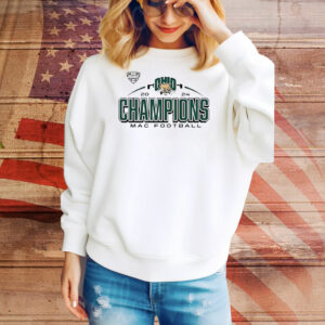 Ohio Bobcats 2024 MAC Football Champions Tee Shirt