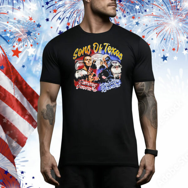 Sammy Guevara & Dustin Rhodes Sons of Texas Tee Shirt