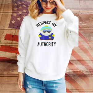 South Park Cartman respect my authority Tee Shirt