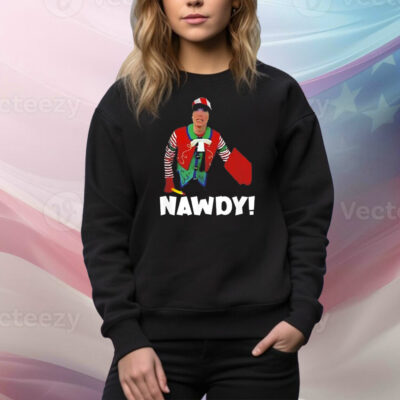 Tally The Elf Nawdy Innocent Christmas Holiday Tee Shirt