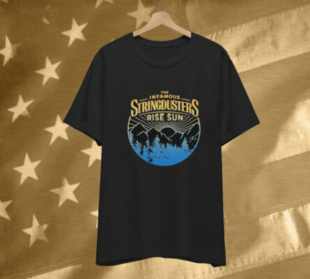 The Infamous Stringdusters Rise Sun Tee Shirt