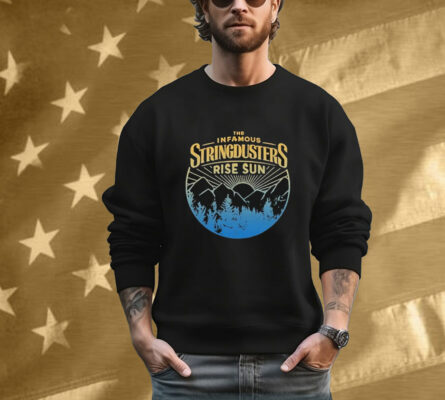 The Infamous Stringdusters Rise Sun Tee Shirt