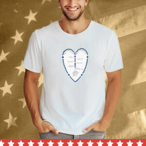 The Last Dinner Party Rosary Heart T-Shirt