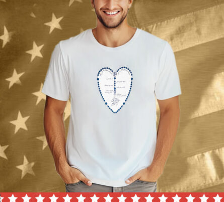 The Last Dinner Party Rosary Heart T-Shirt