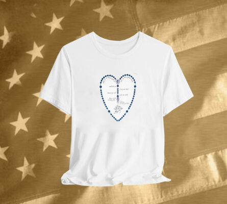 The Last Dinner Party Rosary Heart T-Shirt