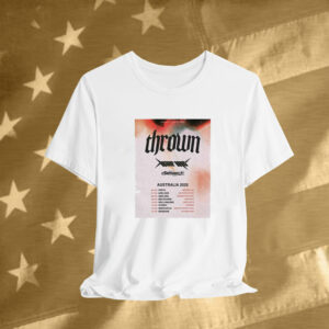 Thrown Australia Tour 2025 T-Shirt