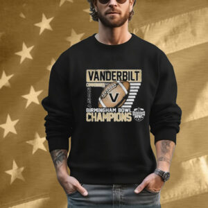 Vanderbilt Commodores 2024 Birmingham Bowl Champions Tee Shirt