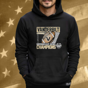 Vanderbilt Commodores 2024 Birmingham Bowl Champions Tee Shirt