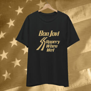 Bon Jovi Slippery When Wet Tee Shirt