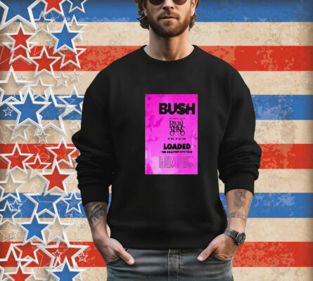 Bush The Greatest Hits Tour 2025 Official Tee Shirt