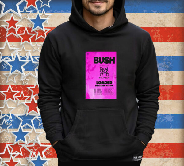 Bush The Greatest Hits Tour 2025 Official Tee Shirt