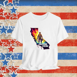 California Strong Pray for California Png Tee Shirt