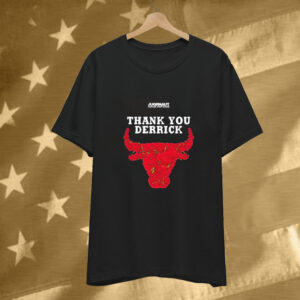 Derrick Rose Jugrnaut Everywhere Thank You Chicago Bulls Tee Shirt