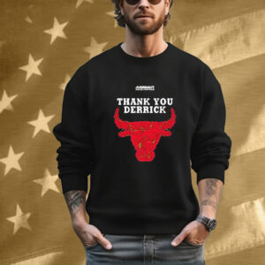 Derrick Rose Jugrnaut Everywhere Thank You Chicago Bulls Tee Shirt