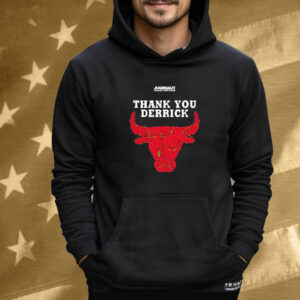 Derrick Rose Jugrnaut Everywhere Thank You Chicago Bulls Tee Shirt