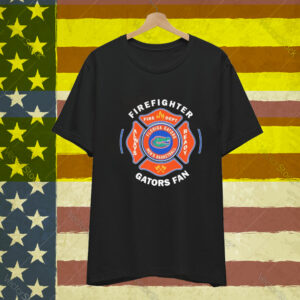 Florida Gators Fire Dept Firefighter Always Ready Fan Tee Shirt