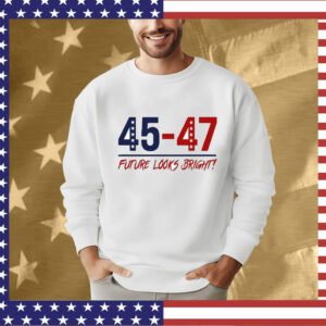 Future Looks Bright 45-47 Inaugural Tee Shirt