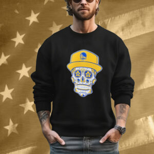 Golden State Warriors Iconic Hometown Skull Tee Shirt