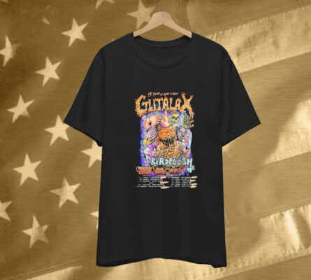 Gutalax Euro 2025 Tour Birdflesh Tee Shirt