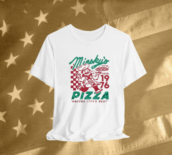 Minsky's Pizza: Kansas City's Best Pizza Since 1976 - Official Tee Shirt