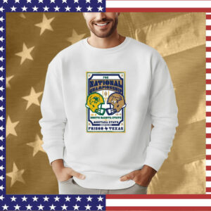 North Dakota State Vs Montana State Frisco TX 1-6-2025 Helmet Tee Shirt