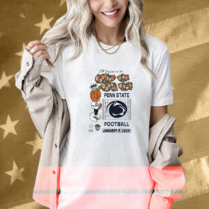 Official Penn State Nittany Lions Football Orange Bowl Bound South Florida Stadium January 9 2025 T-Shirt