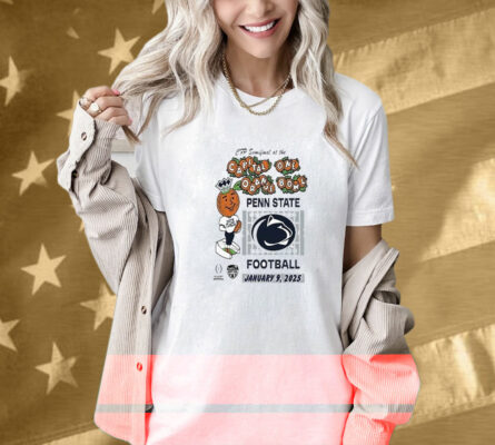 Official Penn State Nittany Lions Football Orange Bowl Bound South Florida Stadium January 9 2025 T-Shirt