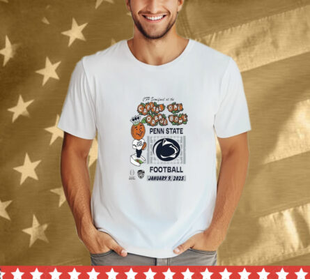 Official Penn State Nittany Lions Football Orange Bowl Bound South Florida Stadium January 9 2025 T-Shirt