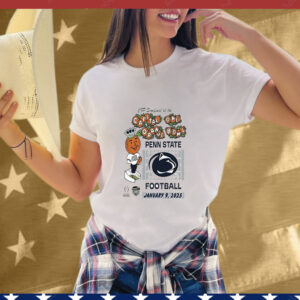 Official Penn State Nittany Lions Football Orange Bowl Bound South Florida Stadium January 9 2025 T-Shirt