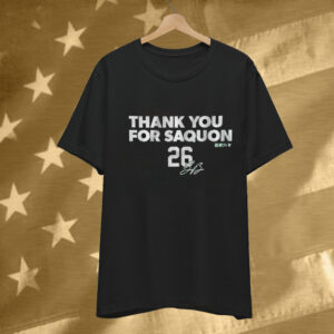 Thank You Saquon Barkley 26 Philadelphia Eagles Philly Tee Shirt