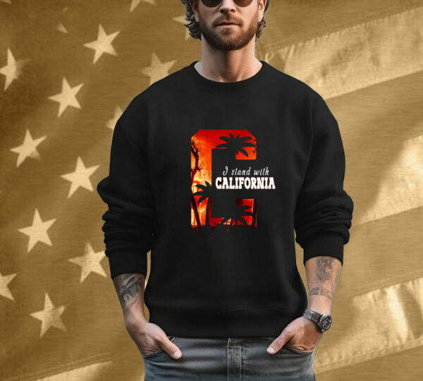 Pray For California Sweater Hollywood Wildfire Tee Tee Shirt