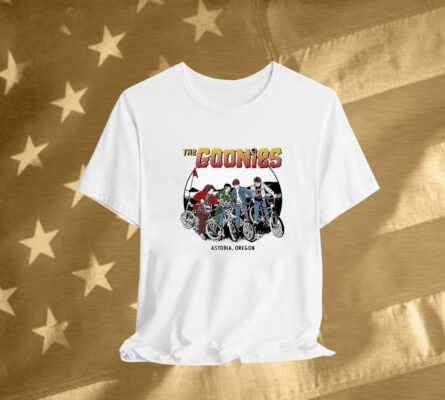 The Goonies Astoria Oregon Official Souvenir Tee Shirt