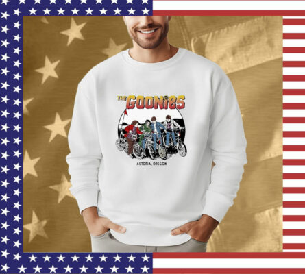 The Goonies Astoria Oregon Official Souvenir Tee Shirt