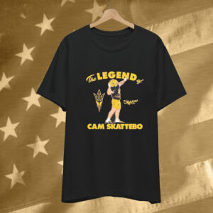 The Legend of Cam Skattebo Arizona State Sun Devils Official Tee Shirt